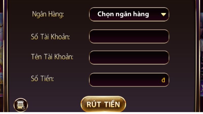 Rút tiền bằng tài khoản ngân hàng nhanh chóng, tiện lợi